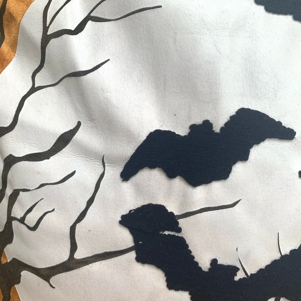 Storehouse Halloween Musical Glow in the Dark Toss Pillow + Pumpkin Spice Throw